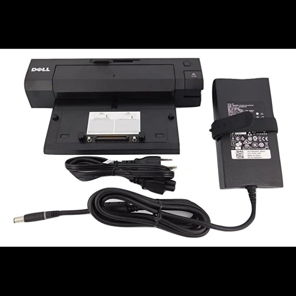 Dell E-Port Replicator PR02X Docking Station/Port Replicator w/PA-4E 130W AC